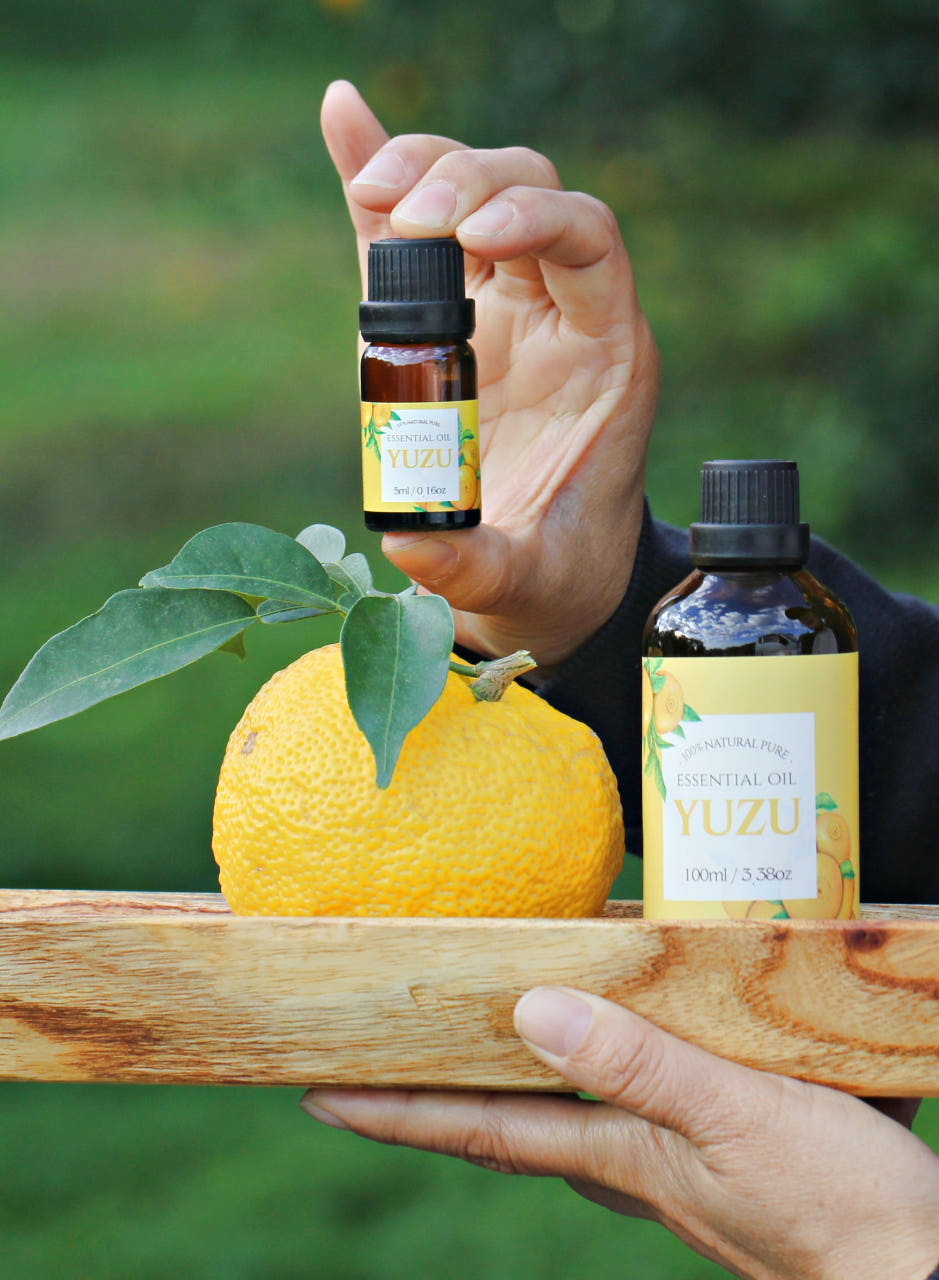 (완도산) 천연 유자 에센셜 오일 5ml