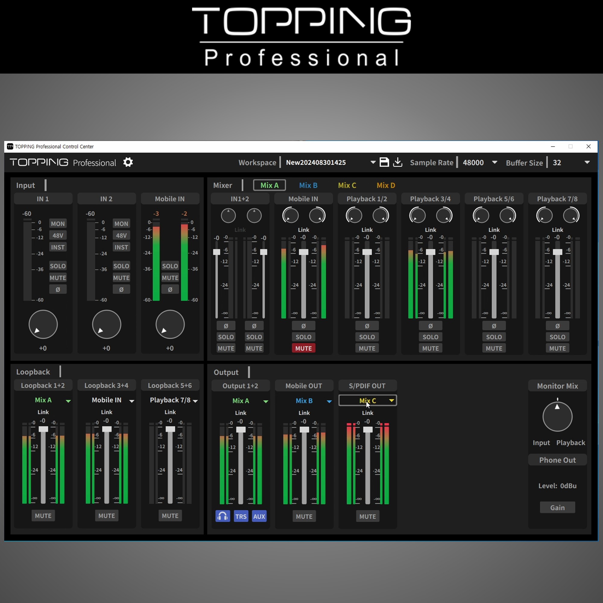 토핑 TOPPING E2X2 OTG 오디오 인터페이스 정식수입제품 iOS 안드로이드OS 이미지 6