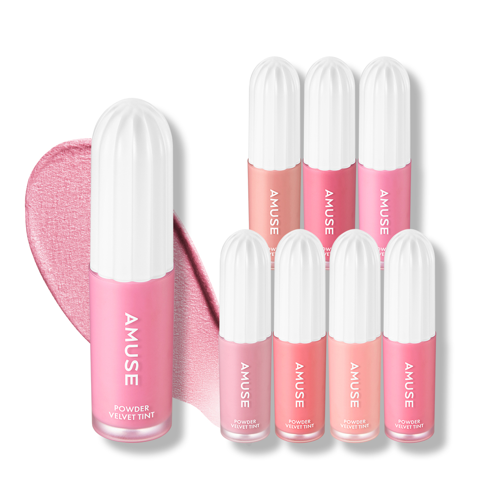 어뮤즈 파우더 벨벳 틴트 3.3g 01 레어 피치