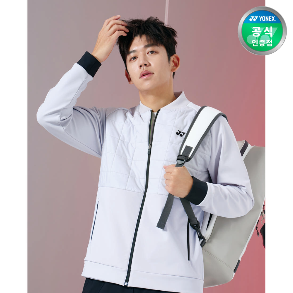 요넥스 243WU005M 배드민턴 의류 남성 트레이닝복 츄리닝 상의 24FW - 메인 이미지