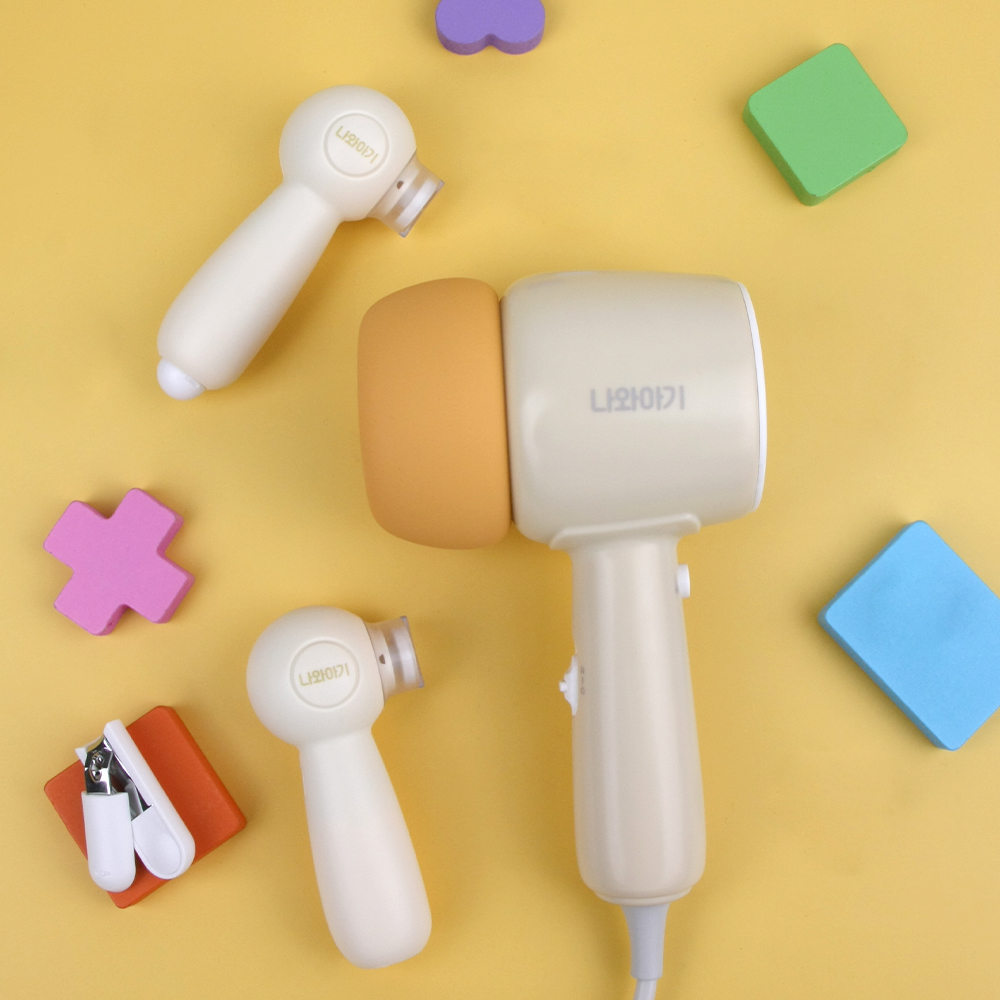 [출산선물세트] 신생아 네일트리머+아기 드라이어/쇼핑백 포함 - 상품 이미지