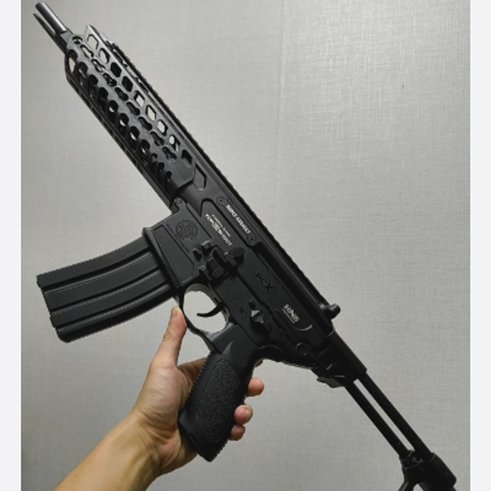 Lehui MCX 래거시 보급형 수정탄 전동건 EBB 발광기 더미 소음기... 실사용 후기 | 효과 있을까? - 대표 이미지