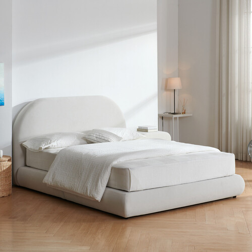 무헤드 파운데이션 호텔 침대 프레임 평상형 패브릭 깔판 매트리스 받침대 SS