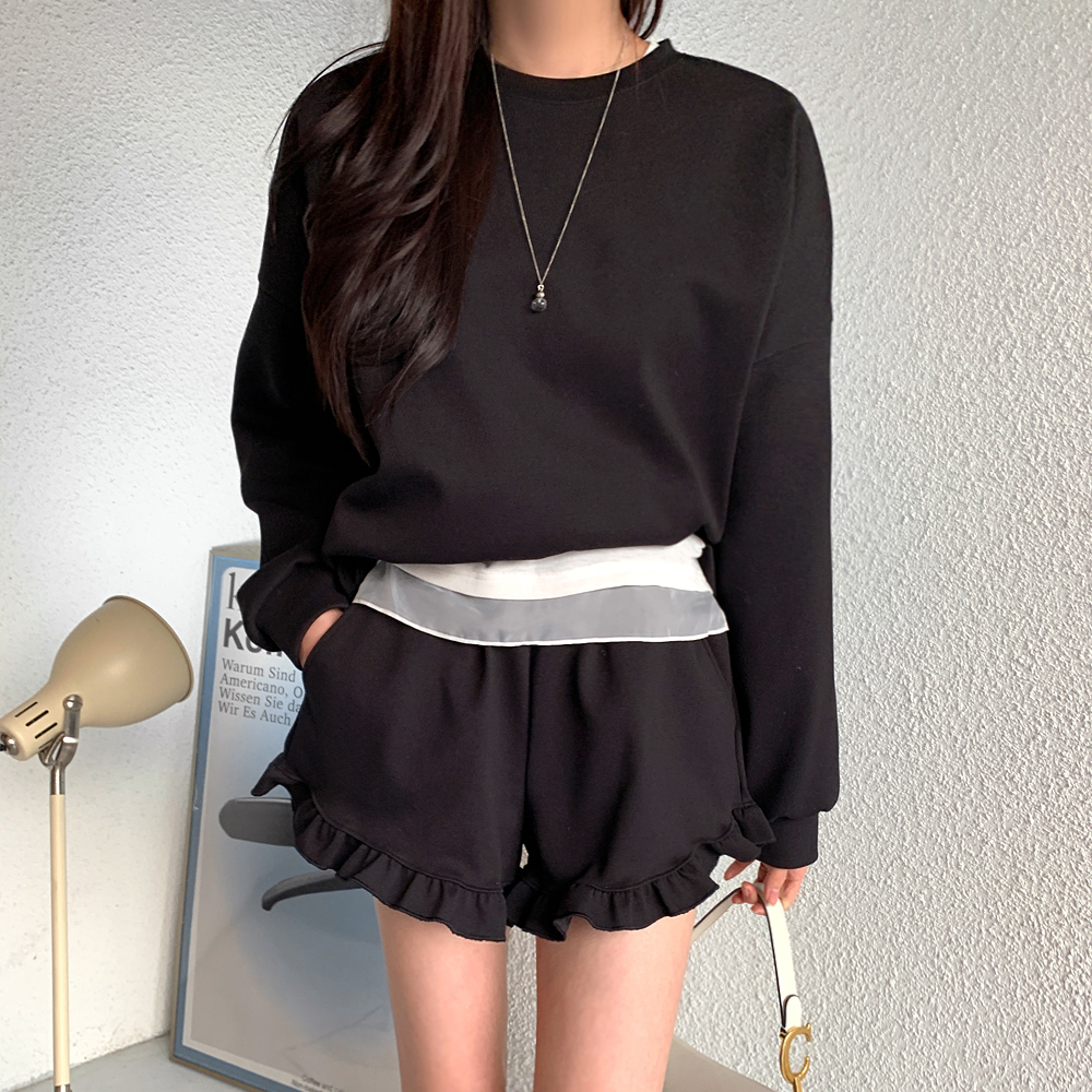 프레크 오버핏 맨투맨