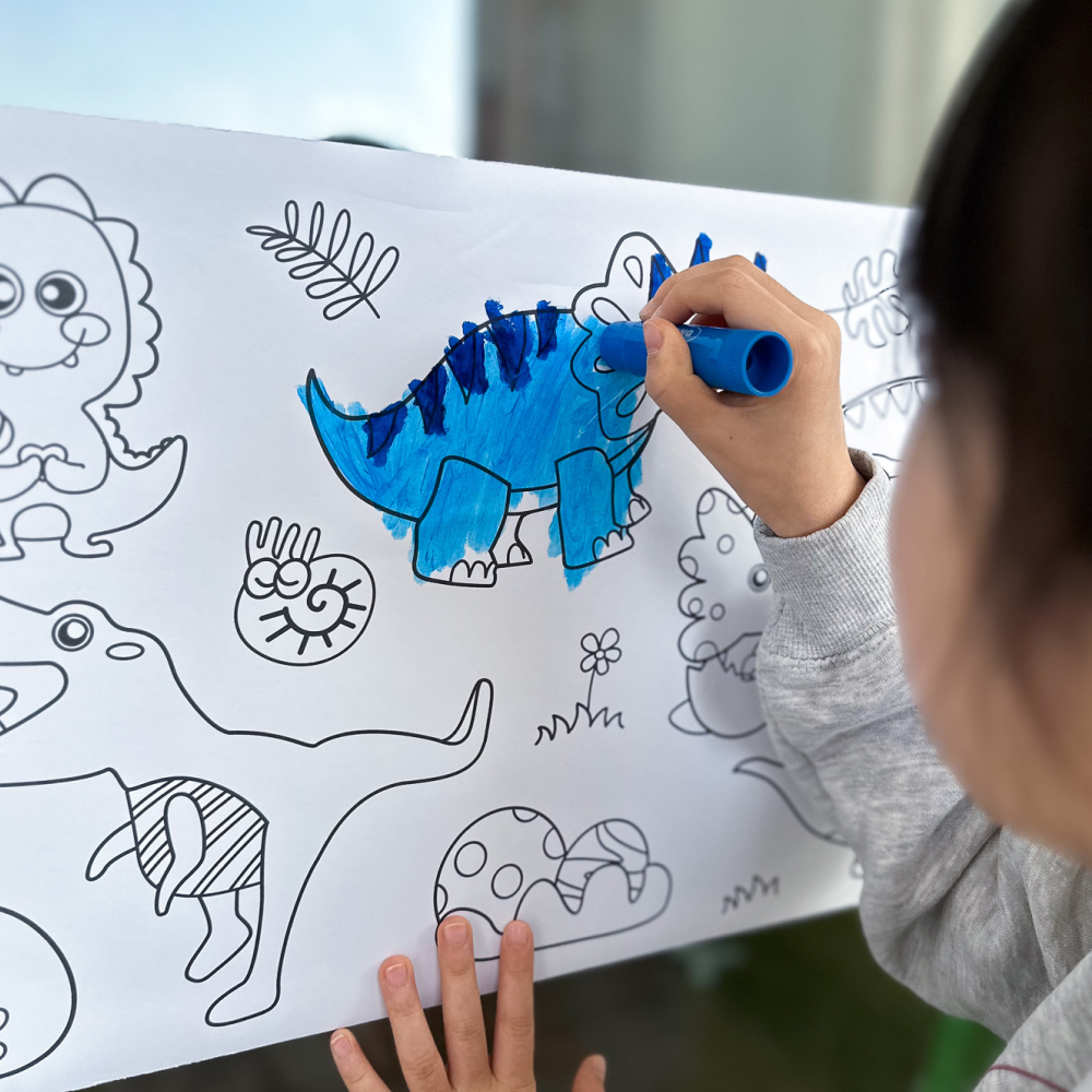 빌랑 아기 컬러링롤 색칠공부 도안 놀이 유아 어린이 어린이집선물