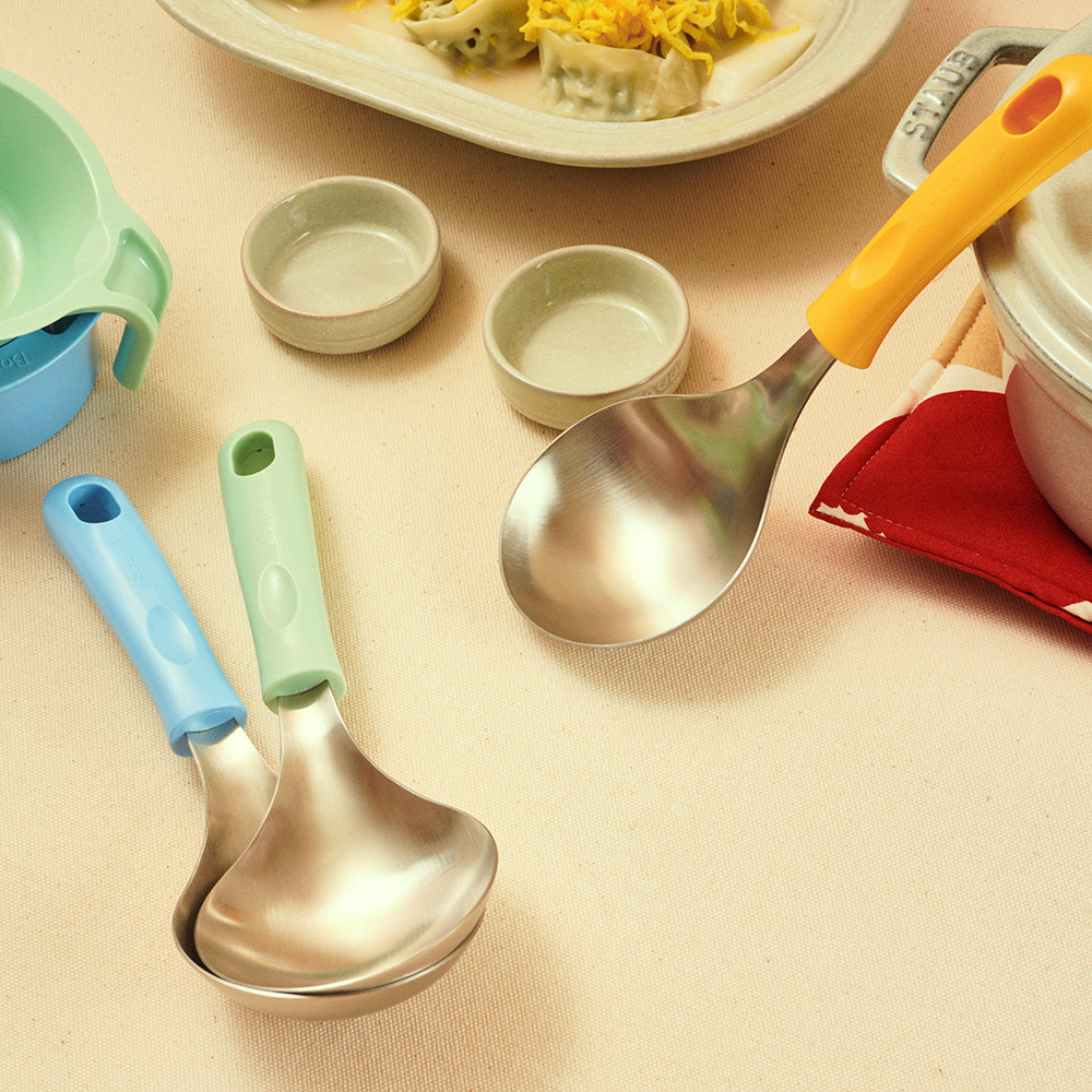 보겐 멀티스푼 다용도 미니 스텐 국자 앞접시 - 상세 이미지 2