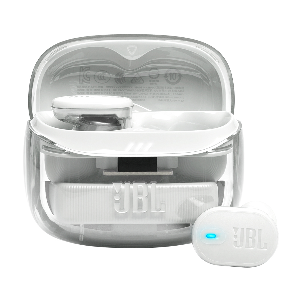 삼성전자 JBL TUNE BUDS2 노이즈캔슬링 블루투스 무선 이어폰 고스트화이트 - 상세 이미지 2