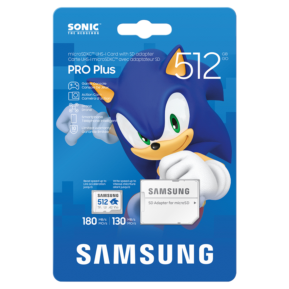삼성전자 삼성 마이크로SD카드 소닉부스트 PRO PLUS 512GB - 상세 이미지 2