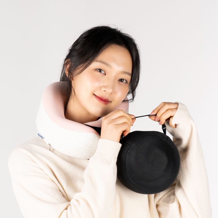 브리즈필 기내용 목베개 여행용 휴대용 비행기 경추지지형 - 상세 이미지 5