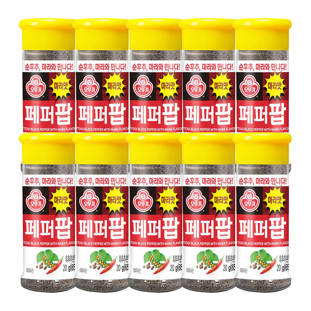 오뚜기 페퍼팝 마라맛 20g 10개 - 상품 이미지