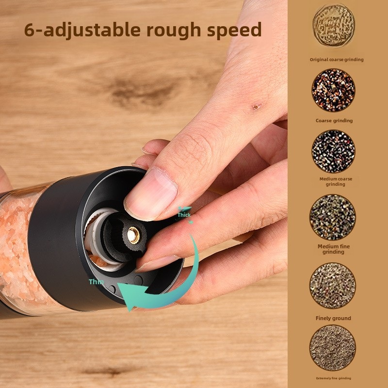 무선 전동 소금 후추 그라인더 향신료 분쇄기 - 상세 이미지 3