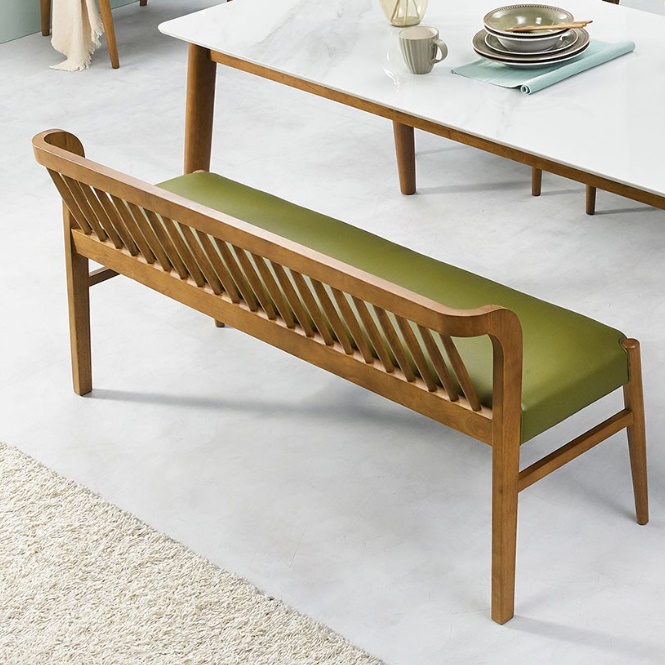 3인용 식탁 등받이 벤치 일자 의자 원목 긴의자 장의자