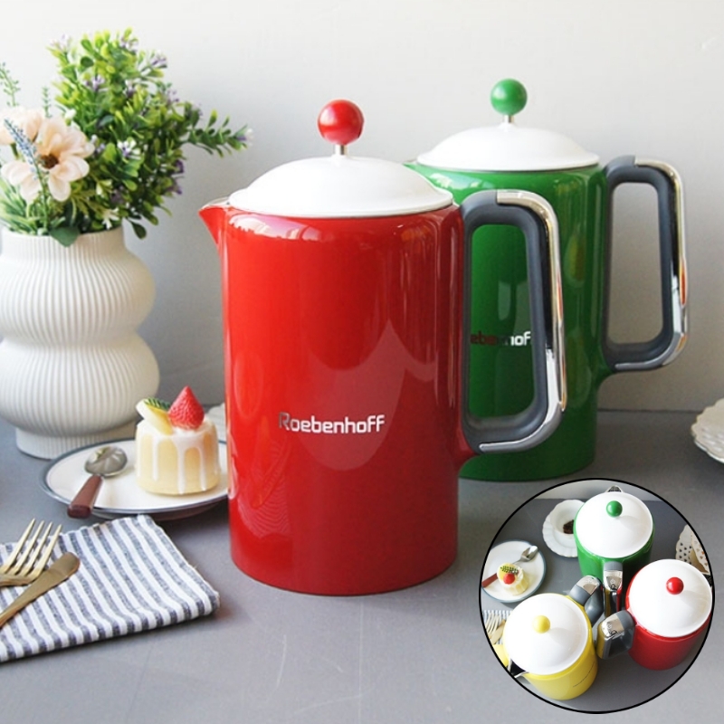 레벤호프 캔디 전기티포트 무선 온도조절 커피 분유 포트기 1.5L