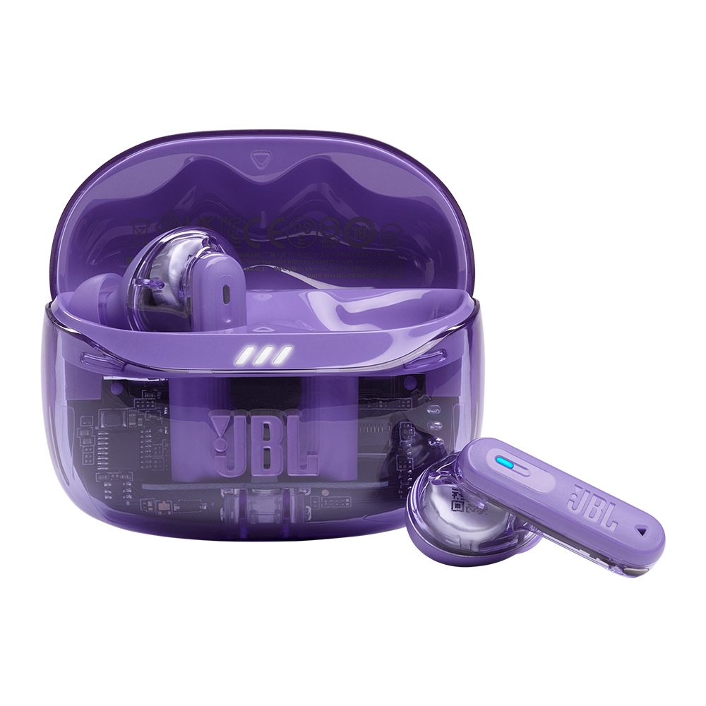 삼성전자 JBL TUNE BEAM2 무선 블루투스 이어폰 노이즈캔슬링 고스트 모브(Mauve) 이미지 2
