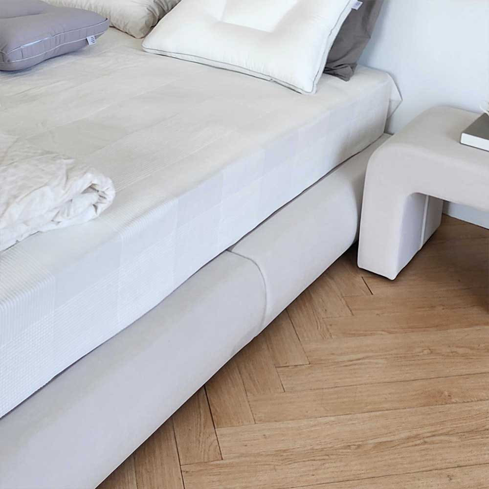 무헤드 파운데이션 호텔 침대 프레임 평상형 패브릭 깔판 매트리스 받침대 SS