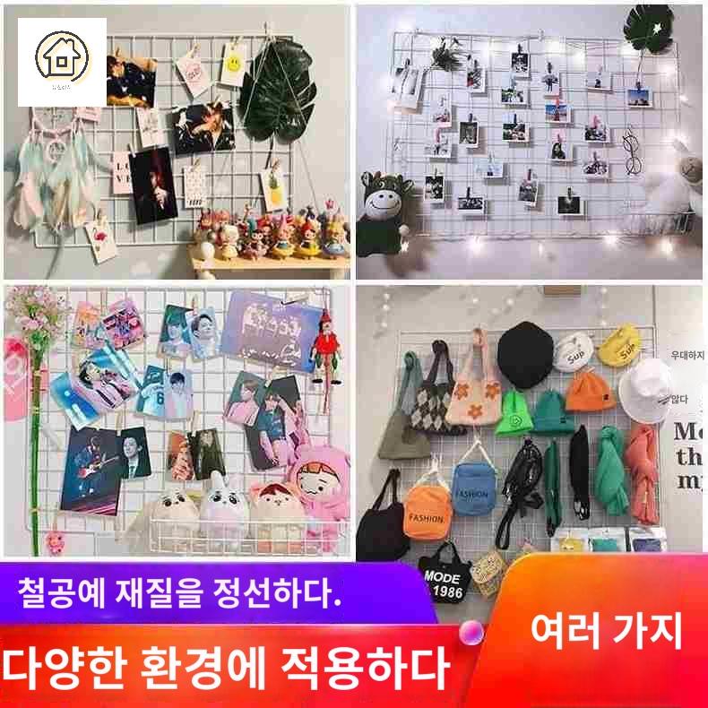 소품 매시망 진열 다용도 벽걸이 철망 네트망 - 상세 이미지 4