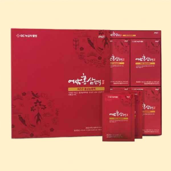 와이지유통 GC녹십자웰빙 어삼 홍삼진액 24포 50mL x : 와이지유통