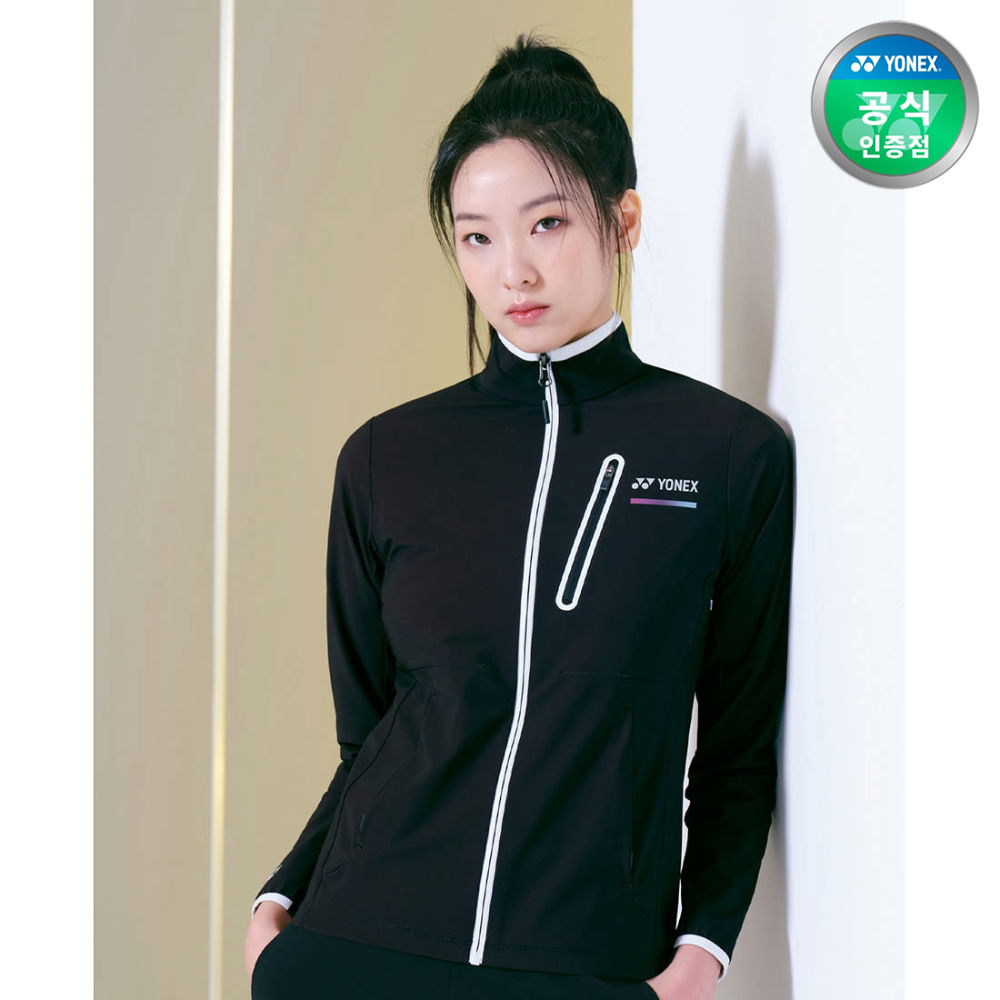 요넥스 243WU002F 배드민턴 의류 여성 트레이닝복 츄리닝 상의 24FW - 메인 이미지