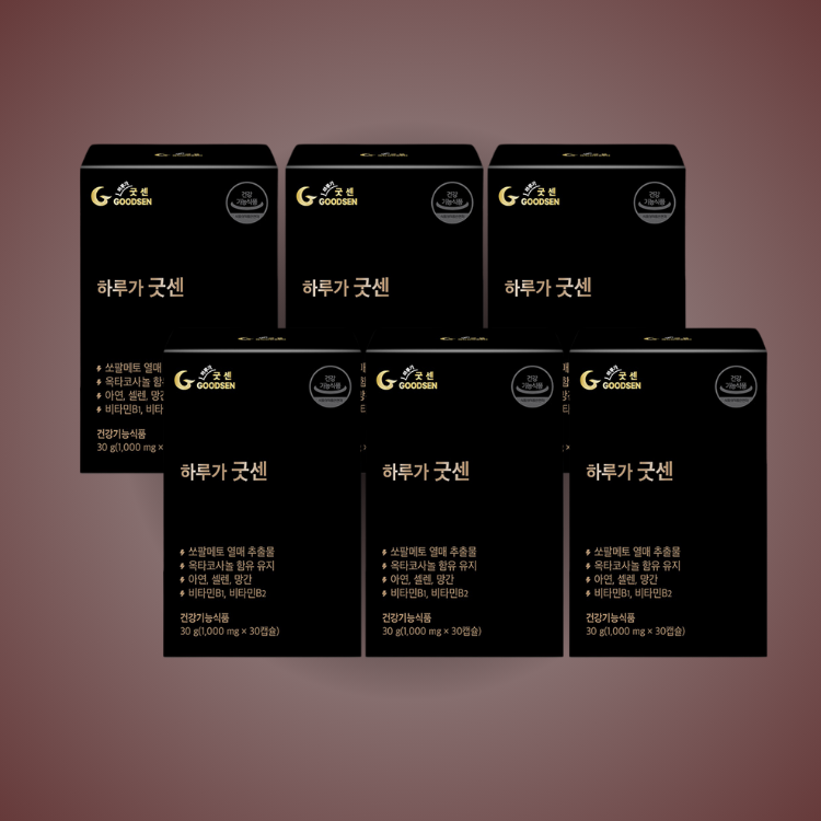 하루가굿센 노바렉스 제조 남성활력 전립선 지구력 쏘팔메토 대마종자유 30캡슐, 6개 - 상세 이미지 3