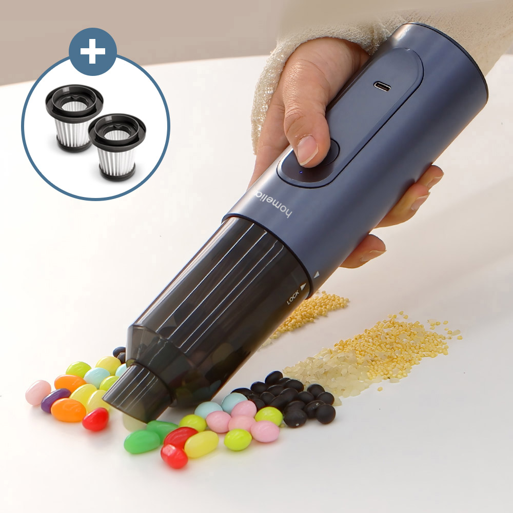 미니청소기 무선 소형 핸디 원룸 머리카락 창틀 책상 핸드 청소기