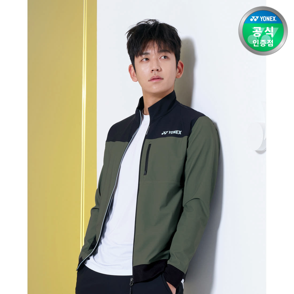 요넥스 243WU003M 배드민턴 의류 남성 트레이닝복 츄리닝 상의 24FW - 상품 이미지