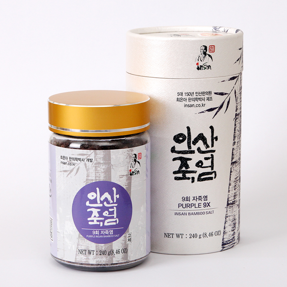 인산죽염 9회 자죽염 고체 240g 이미지 3