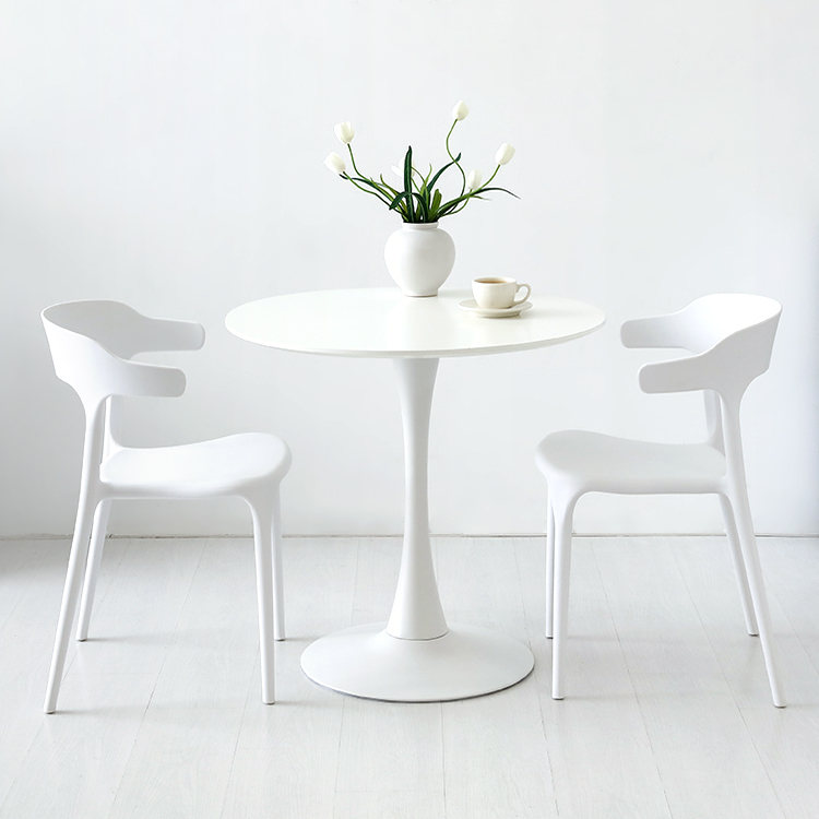 두게드 원형테이블 D80 SMTF80 + IMOT 의자 2인 세트