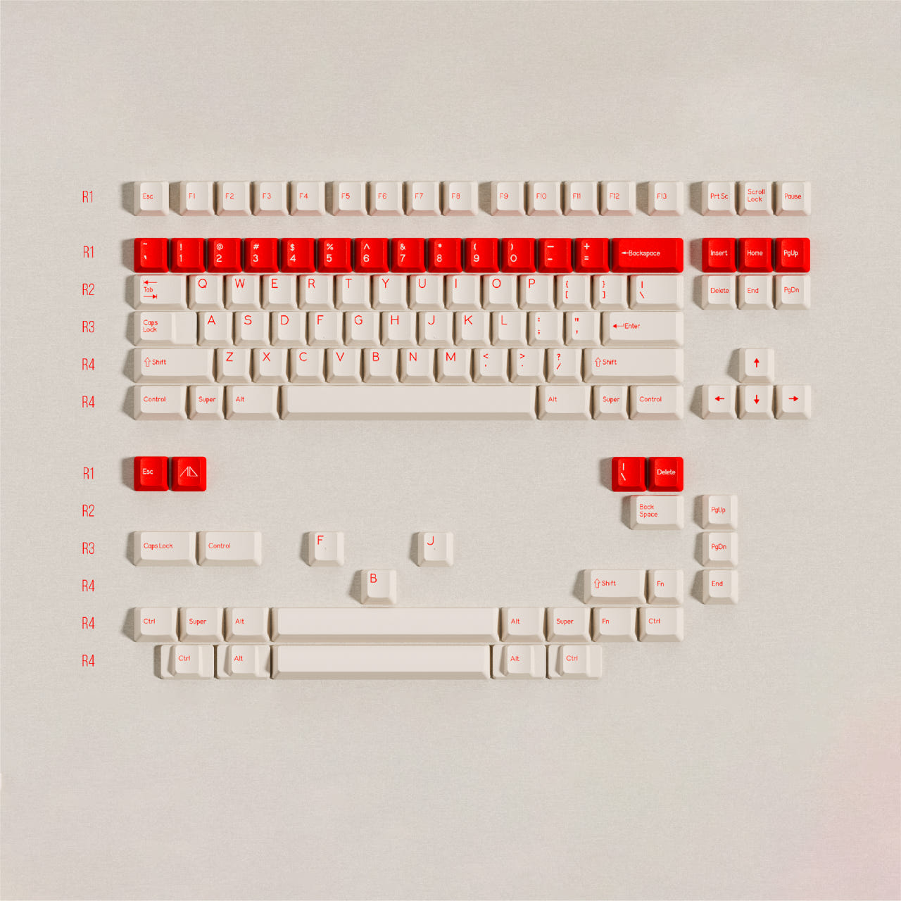 DCS LAM & Red Alert 키캡 베이스킷 - 메인 이미지