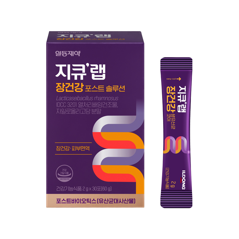 일동제약 지큐랩 장건강 포스트 솔루션 30포 1개 - 상품 이미지