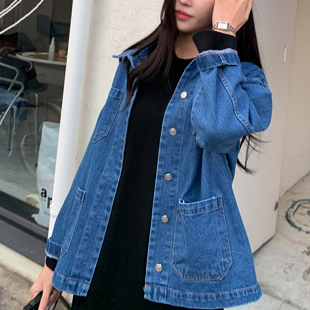 츠카사 포켓 데님 자켓 - 상세 이미지 5