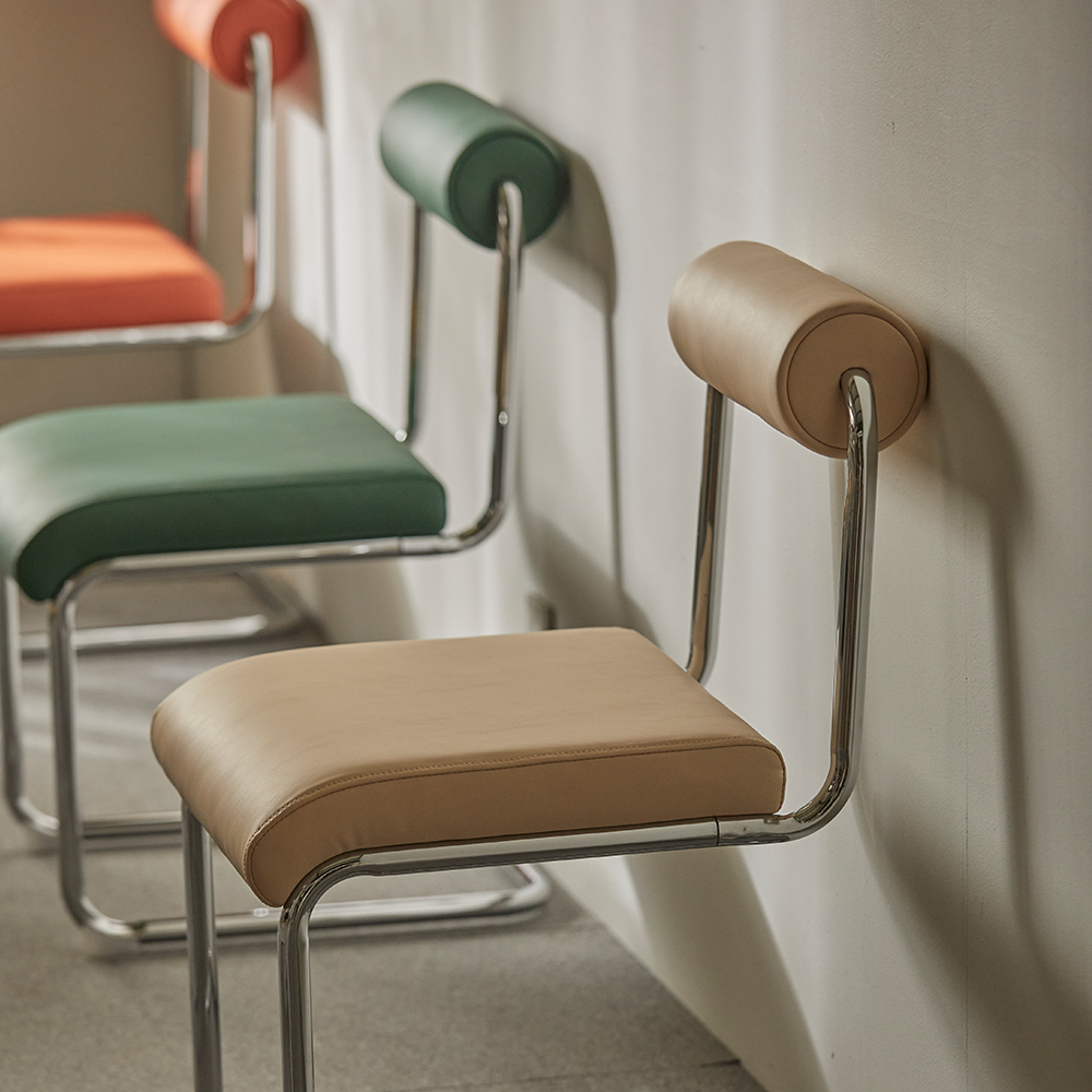 16피스 CF 미드센츄리 예쁜 카페 의자 업소용 철제 라운지체어