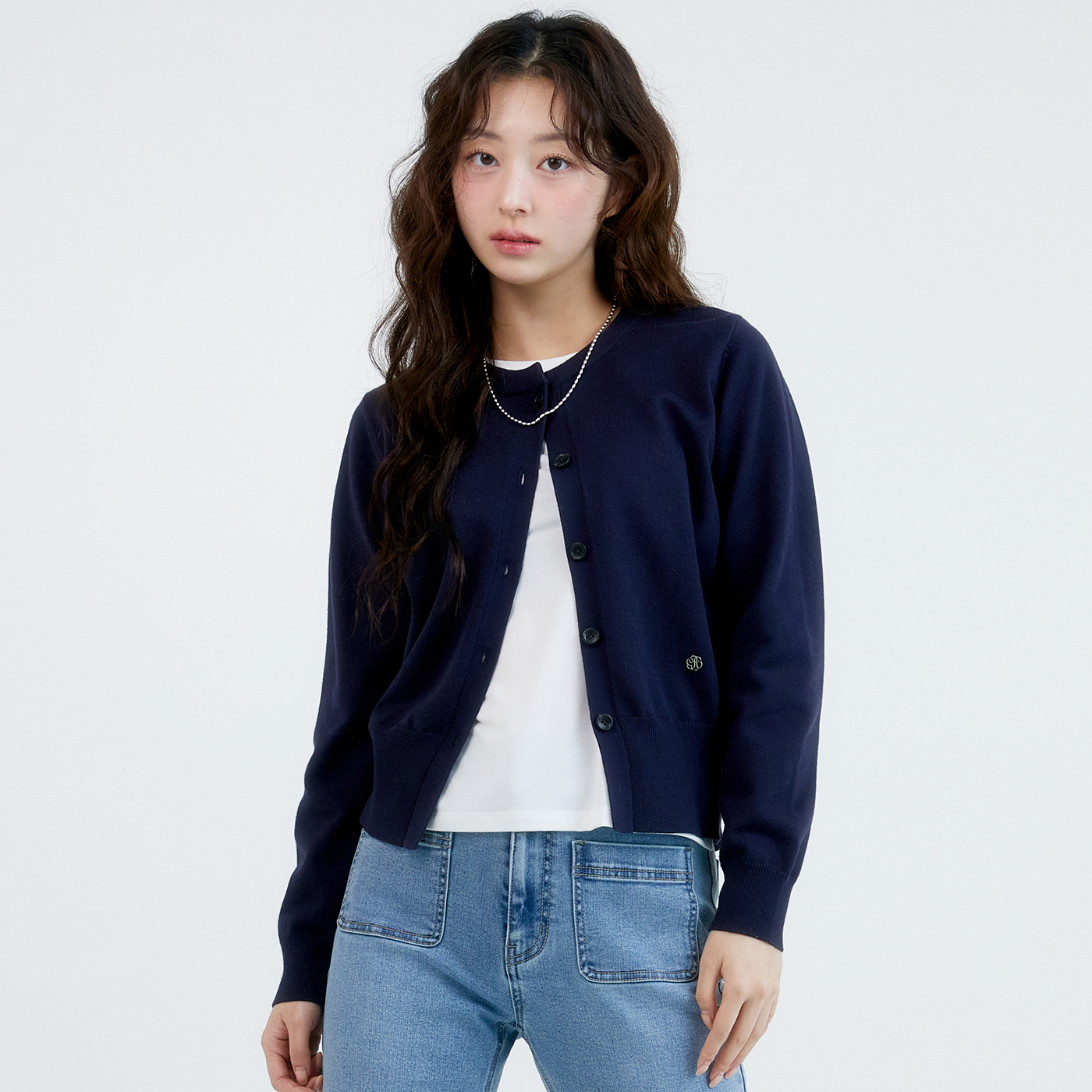 [N배송] 로엠 올데이 라운드넥 가디건 RMCKF23R99 - 상세 이미지 5