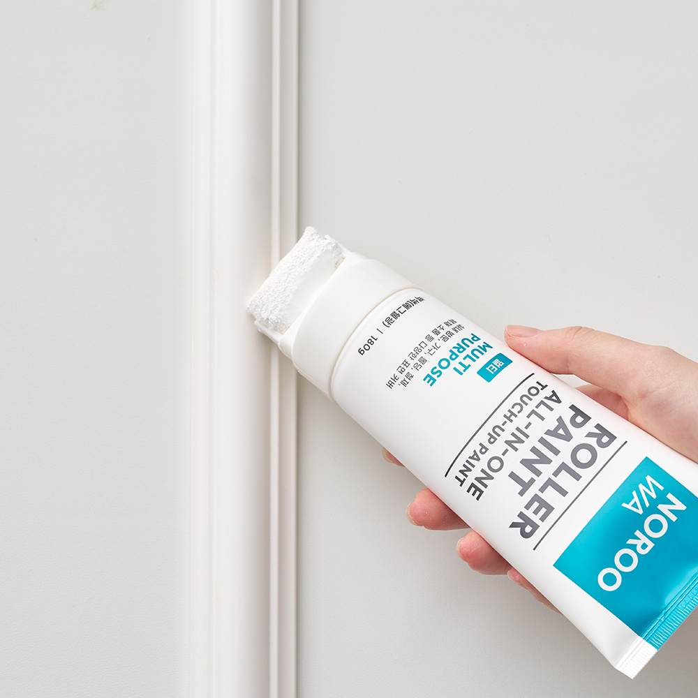 노루와 롤러페인트 멀티 방문 가구리폼페인트 몰딩 소량 180g 흰색 에그쉘광 이미지 4