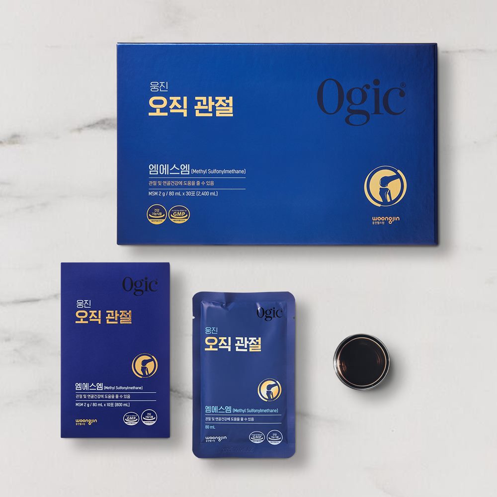 관절 연골 인대조직 건강노하우 웅진 오직 관절관절 80ml(30봉)1개월분 - 상세 이미지 4