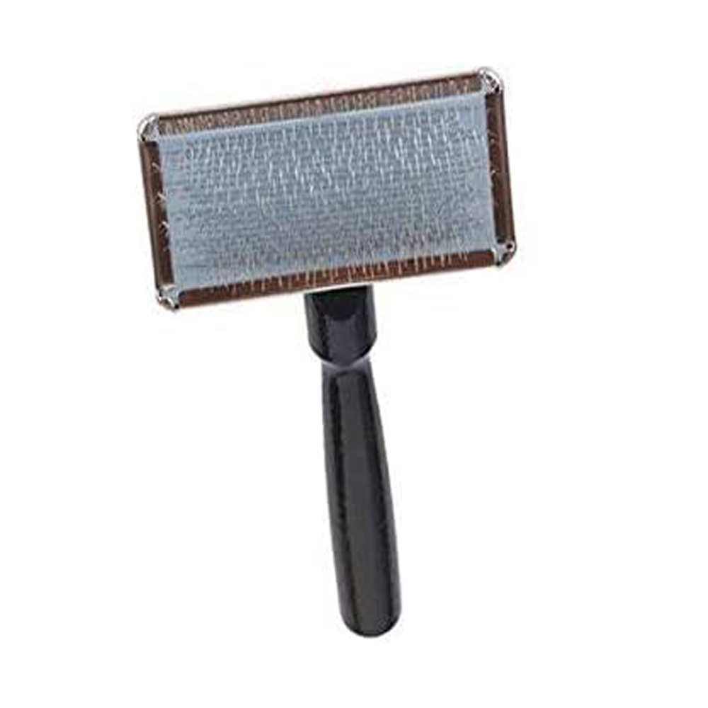 원올슬리커 M 푸들 비숑빗 강아지빗 고양이 브러시