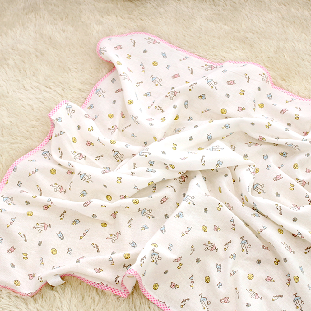 베이비앙 국내산 무형광 신생아 아기 플레이베이비 엠보 속싸개