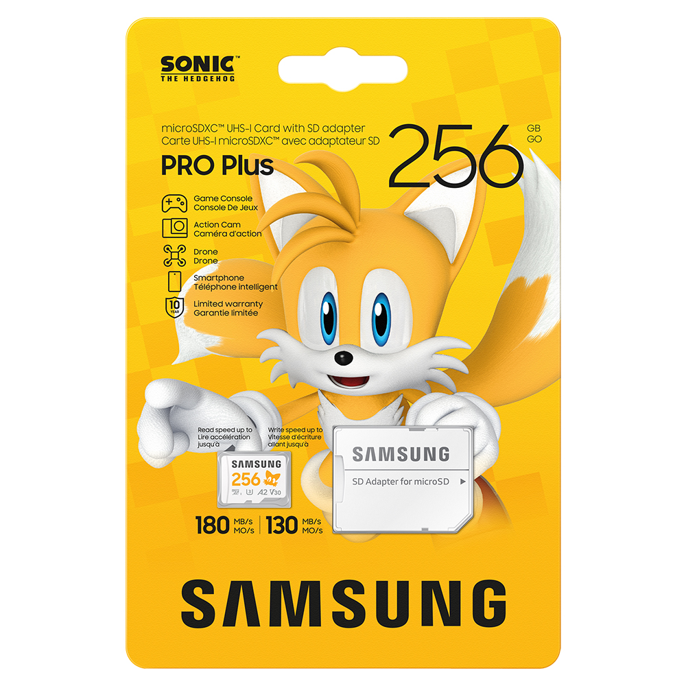 삼성전자 삼성 마이크로SD 메모리카드 소닉 PRO Plus 256GB - 상세 이미지 2