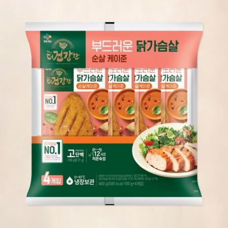 THE더건강한 닭가슴살 순살케이준 100g 4개 one option : 아인즈즈