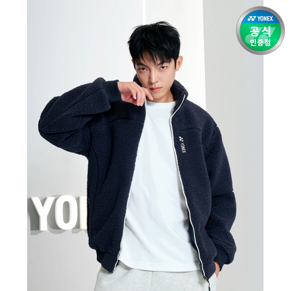 요넥스 243JJ008U 배드민턴 의류 플리스 후리스 집업자켓 남녀공용 24FW