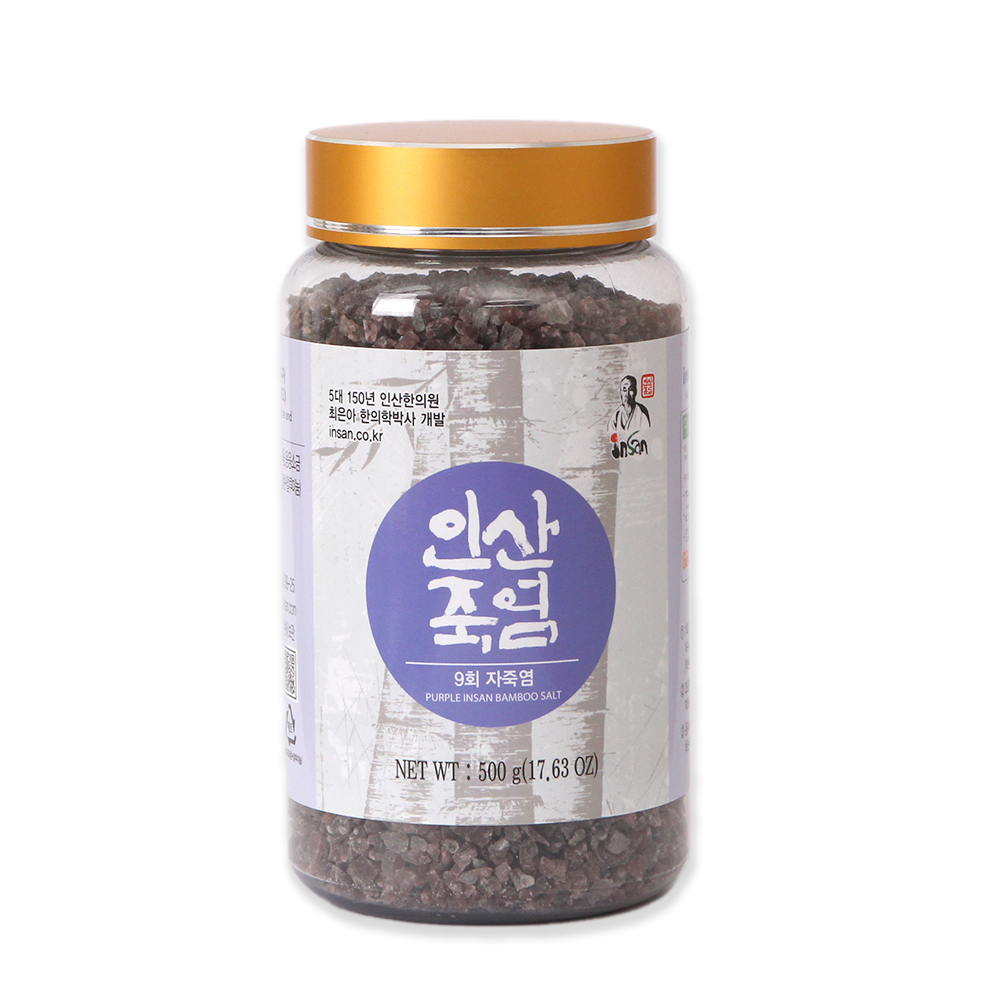 인산죽염 9회 자죽염 고체 500g - 메인 이미지