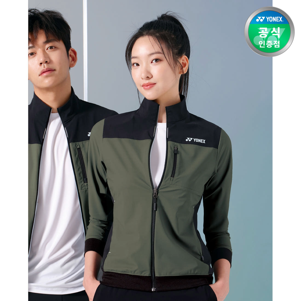 요넥스 243WU004F 배드민턴 의류 여성 트레이닝복 츄리닝 상의 24FW - 메인 이미지