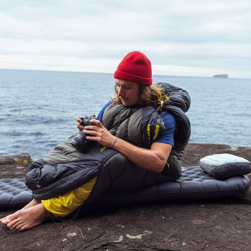 씨투써밋 에테르 라이트 XR 프로 인슐레이티드 매트 사각형 LG, 10cm, 블랙