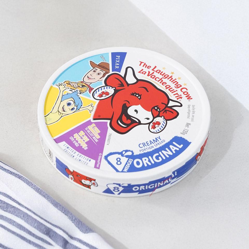 메가마트 빙그레 래핑카우 치즈 오리지널 8포션 플레인 120g - 상세 이미지 2
