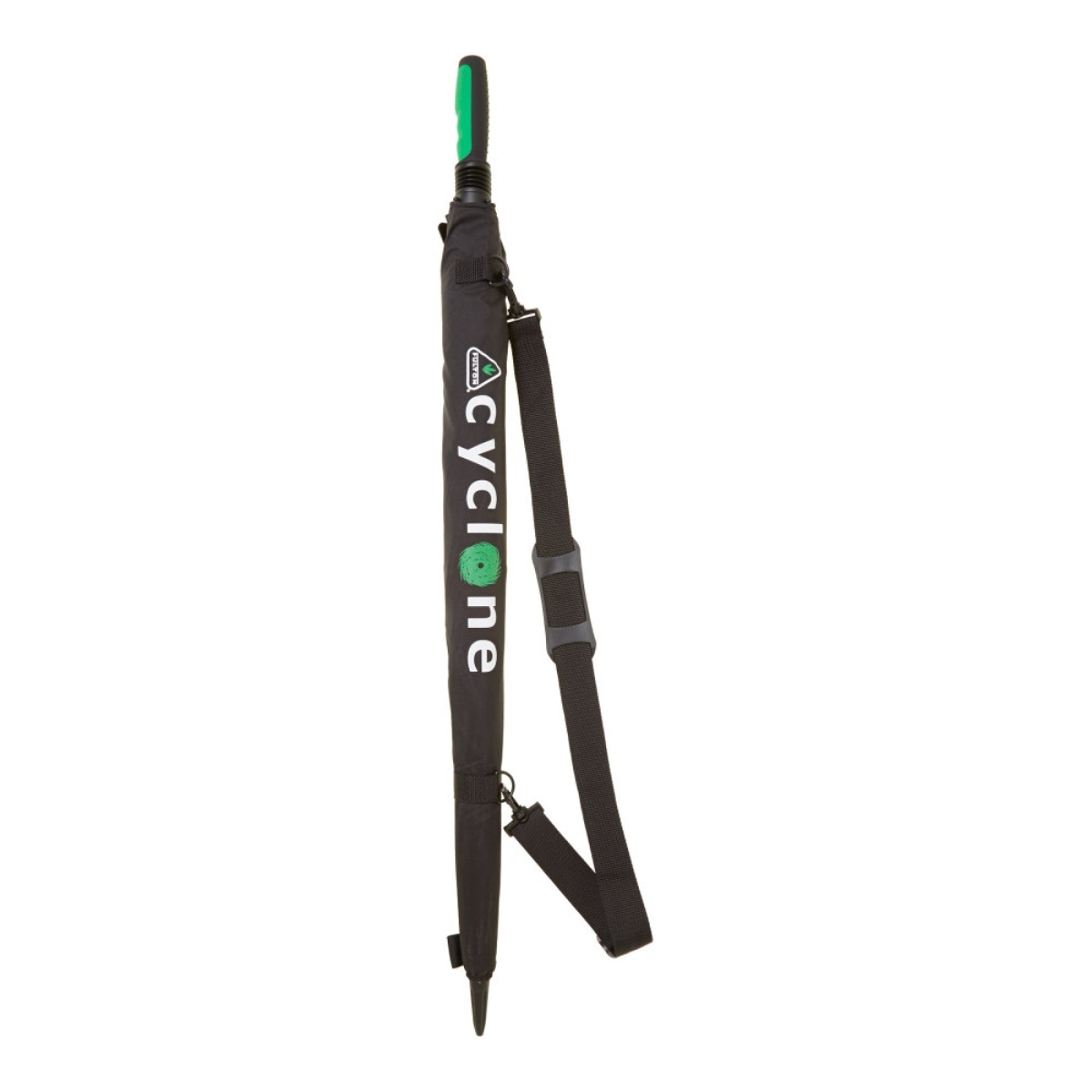 사이클론-1 블랙/그린 남성 수동 1단 우양산 양우산 100cm 878g UPF 30+ - 상세 이미지 2