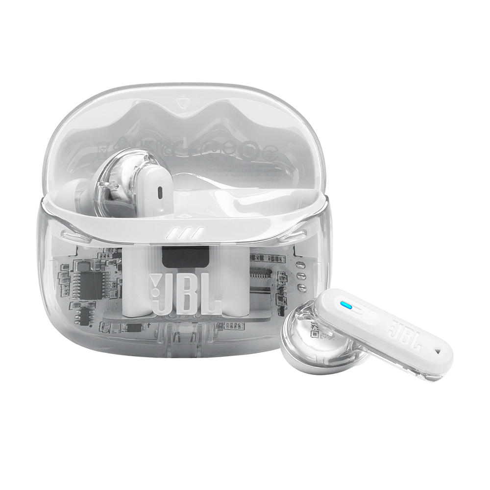 삼성공식파트너 JBL TUNE BEAM2 블루투스 이어폰 노이즈캔슬링 고스트화이트 이미지 3