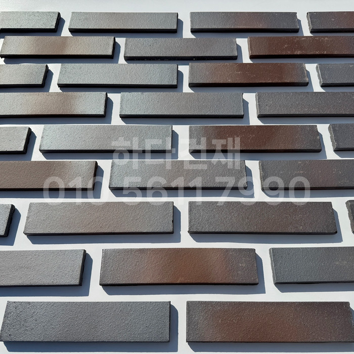 점토타일 메탈브라운 230x52x11T / 하다건재