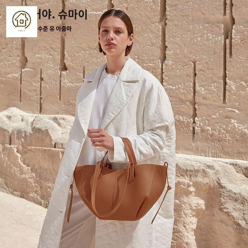 숄더백 핸드백 대형 토트백 고급 여성용 - 상세 이미지 3