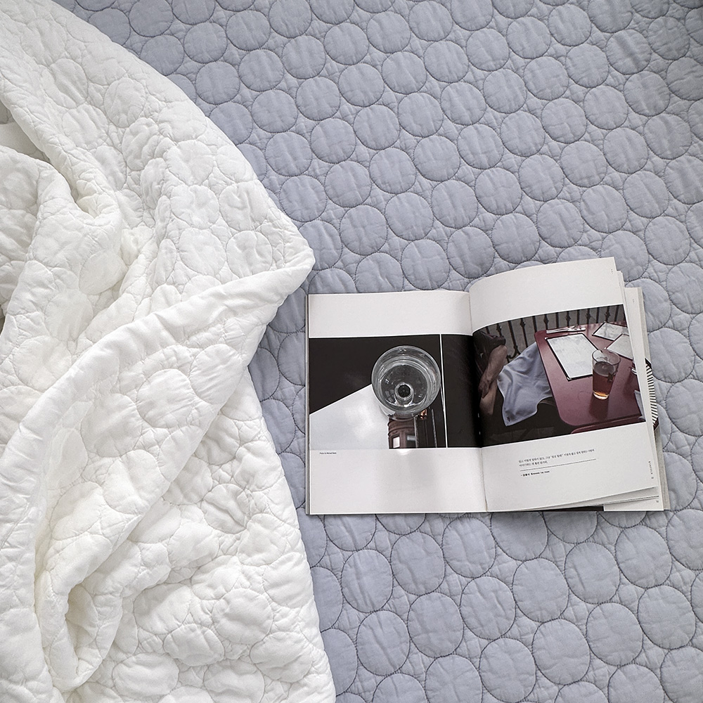 텐셀모달 알러지케어 항균 먼지없는 부드러운 침대패드 위켄드 써클 모달패드