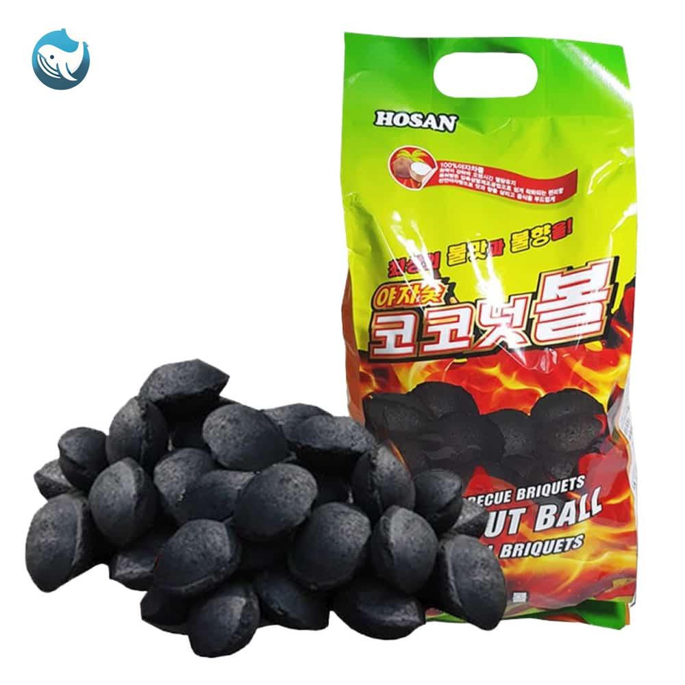 캠핑 야자수 나무 야자 구이탄 야자탄 차콜 챠콜 연료 탄 숯 : 고래쇼핑