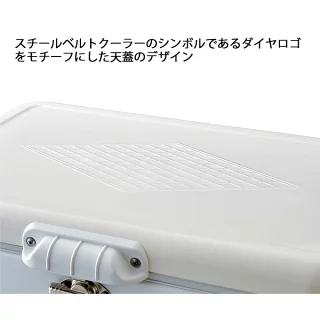 콜맨 Coleman 70주년 스틸벨트 캠핑 아이스박스 쿨러 51L 2207174 화이트 - 상세 이미지 3